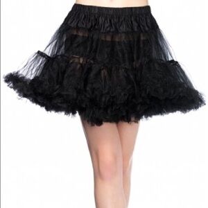 Leg Avenue Black Petticoat